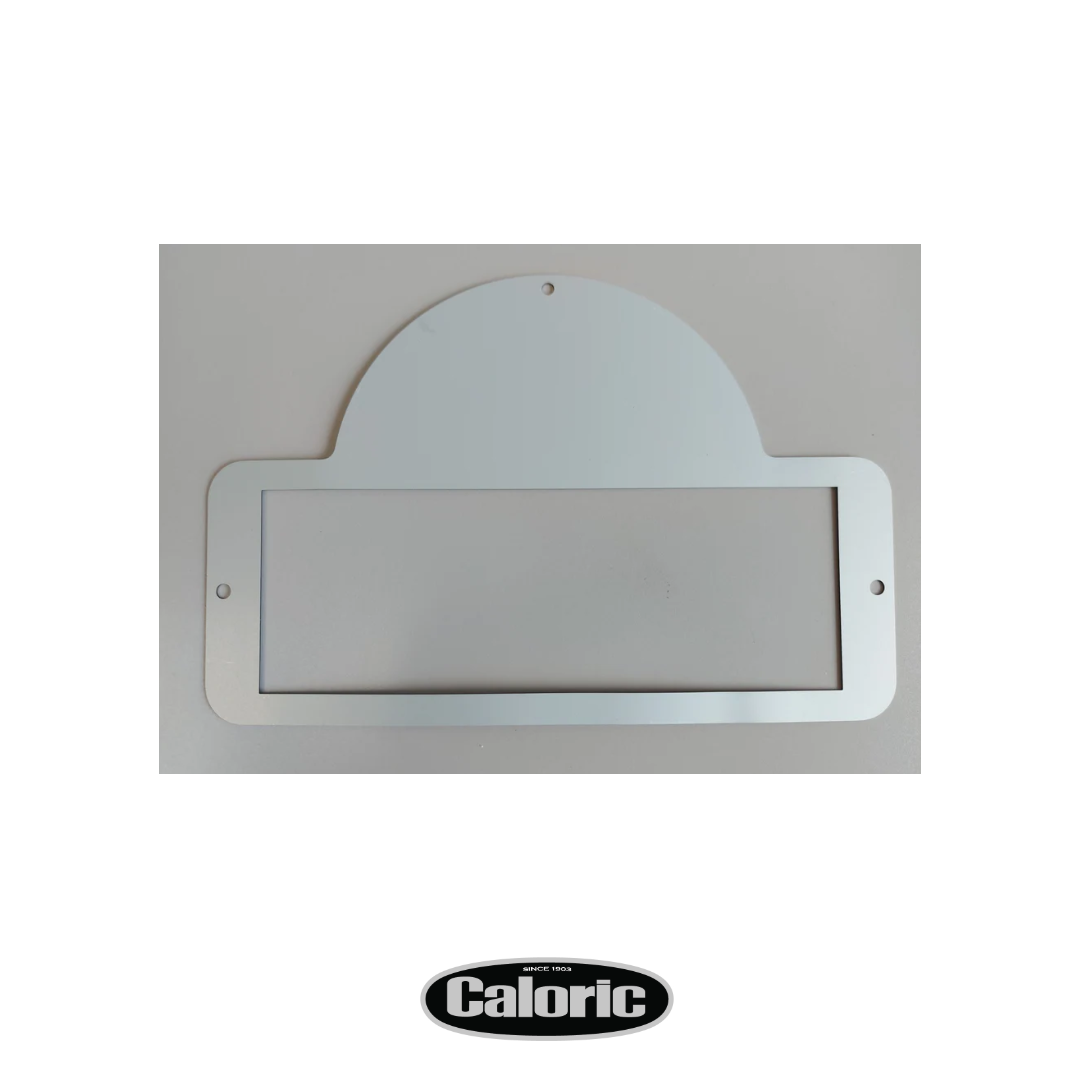 Horizontal Rectangular Duct Adaptor for Caloric CVU306C-SS Range Hood. Part # 03-00040.