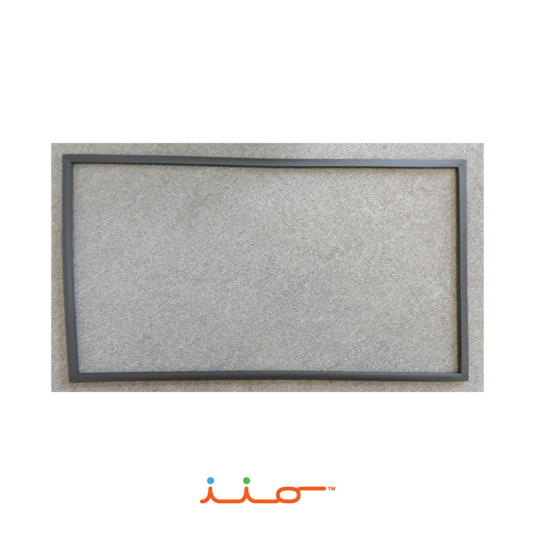Upper Door Gasket Black for iio CRBR-2412 Retro Refrigerator. Part # 05-467834.