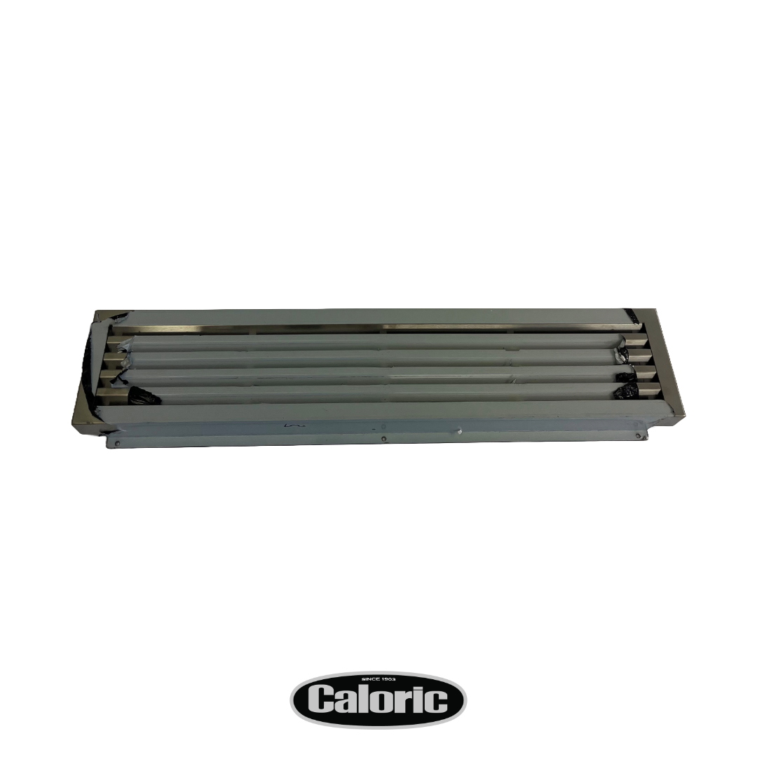 Oven Door & Kick Panel for Caloric CPR304-1-SS Gas Range. Part # 08-00001.