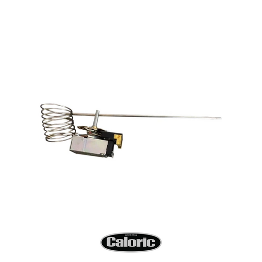 Oven thermostat for Caloric CPR series ranges. Part # 08-00009.
