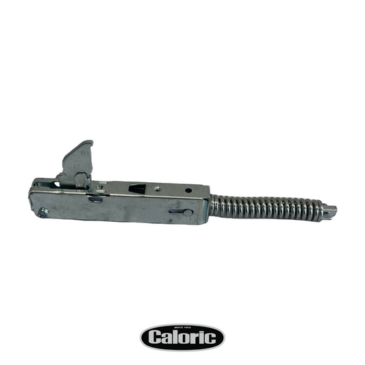 Door Right Hinge for Caloric CPR304-1-SS and CPR366-1-SS gas ranges. Part # 08-00016R.