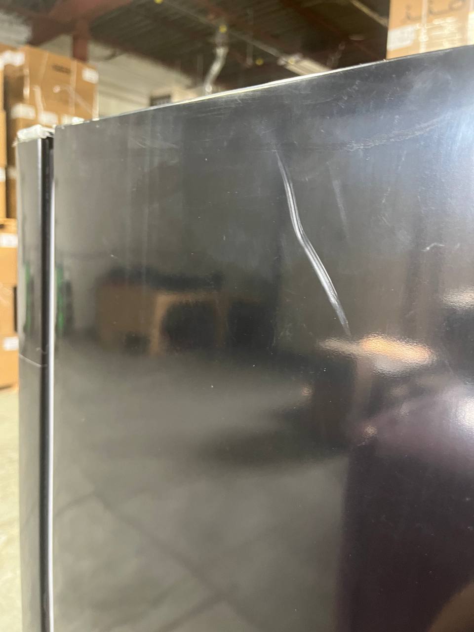 iio Retro Mod RM1 (ALBR1372-11) Refrigerator - Black Left Hinge - MINT condition - OPEN BOX #4