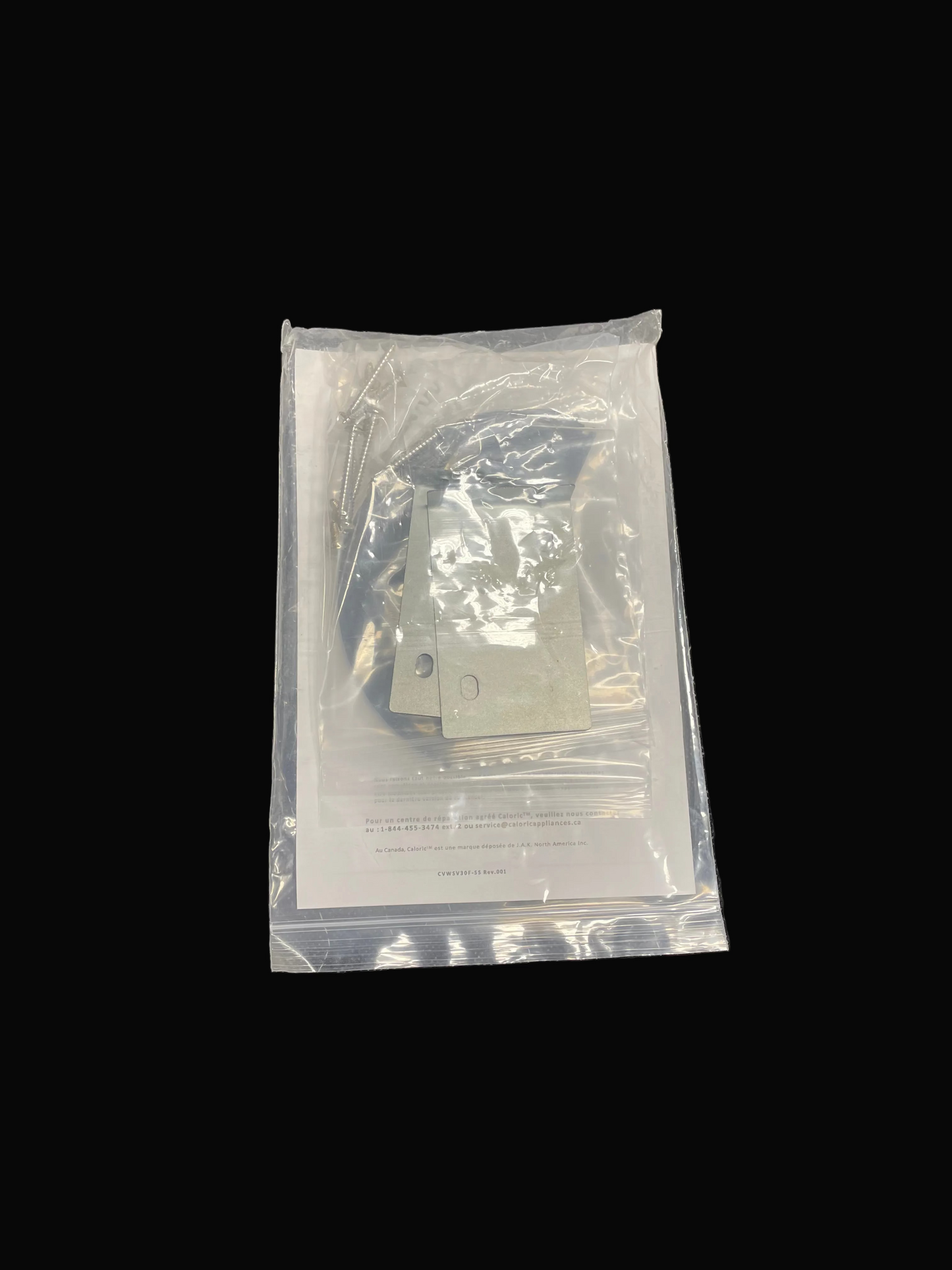 Caloric Installation Kit (03-00064) CVWSV30F-SS