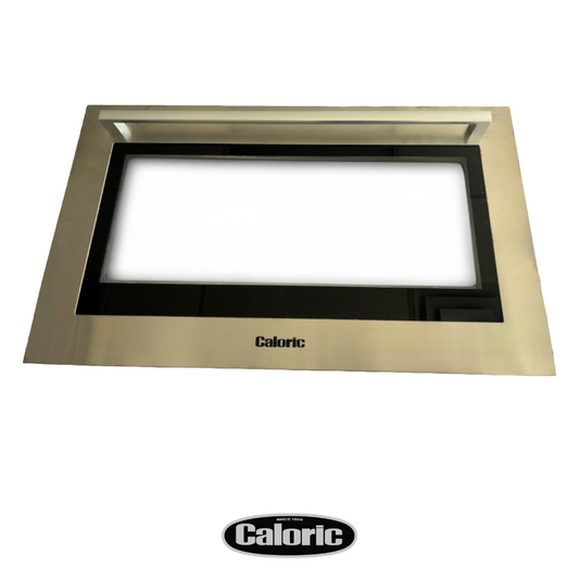 Oven Door Assembly for Caloric CDR365-SS Gas Range. Part # 02-00109.