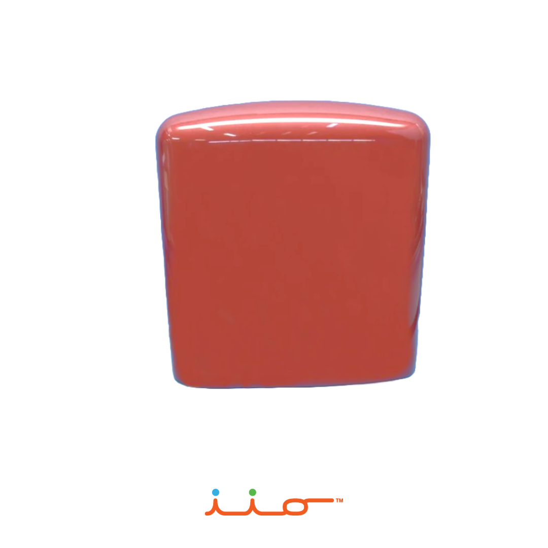 Fridge Cap in Bordeaux for iio CRBR-2412 Retro Refrigerator. Part # 05-562231.