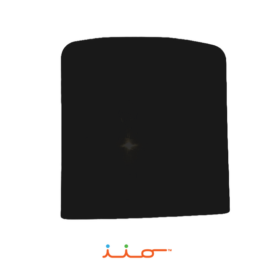 Fridge Cap in Black for iio CRBR-2412 Retro Refrigerator. Part # 05-686437.