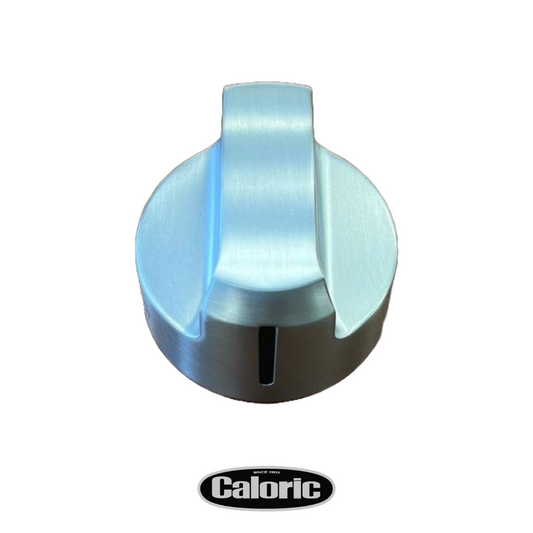 Burner knob for Caloric CPR Series gas ranges: CPR304-1-SS, CPR366-1-SS and CPR488-1-SS.