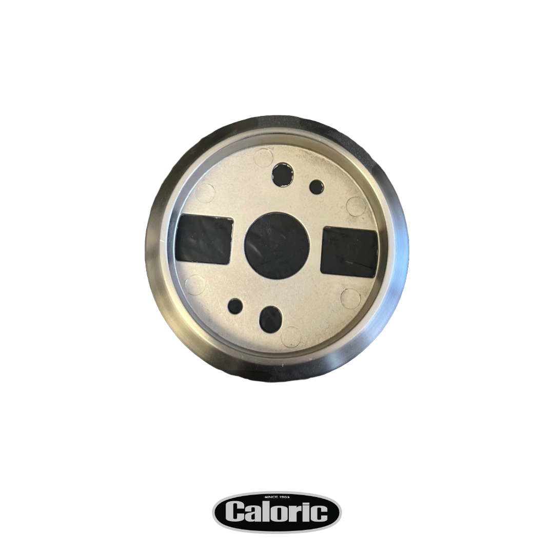 Burner/Oven Knob Ring for Caloric CPR304-1-SS, CPR366-1-SS and CPR488-1-SS. Part # 08-00004.
