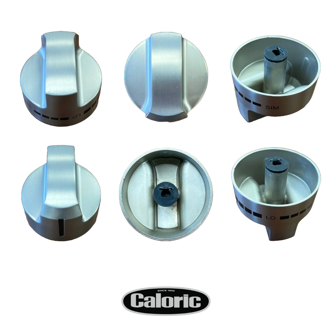 The double burner knob for Caloric CPR Series gas ranges: CPR366-1-SS and CPR488-1-SS.