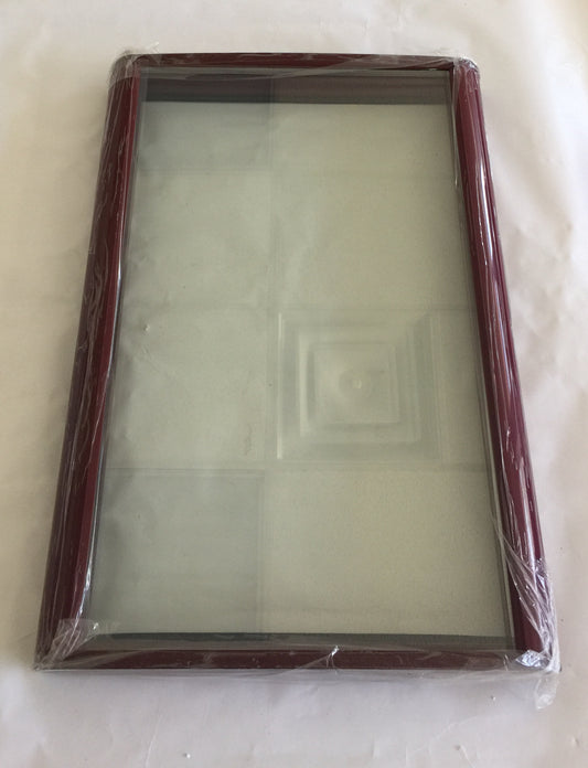 IFF2-WS30 Door W/Glass Wine Red (04-00123)