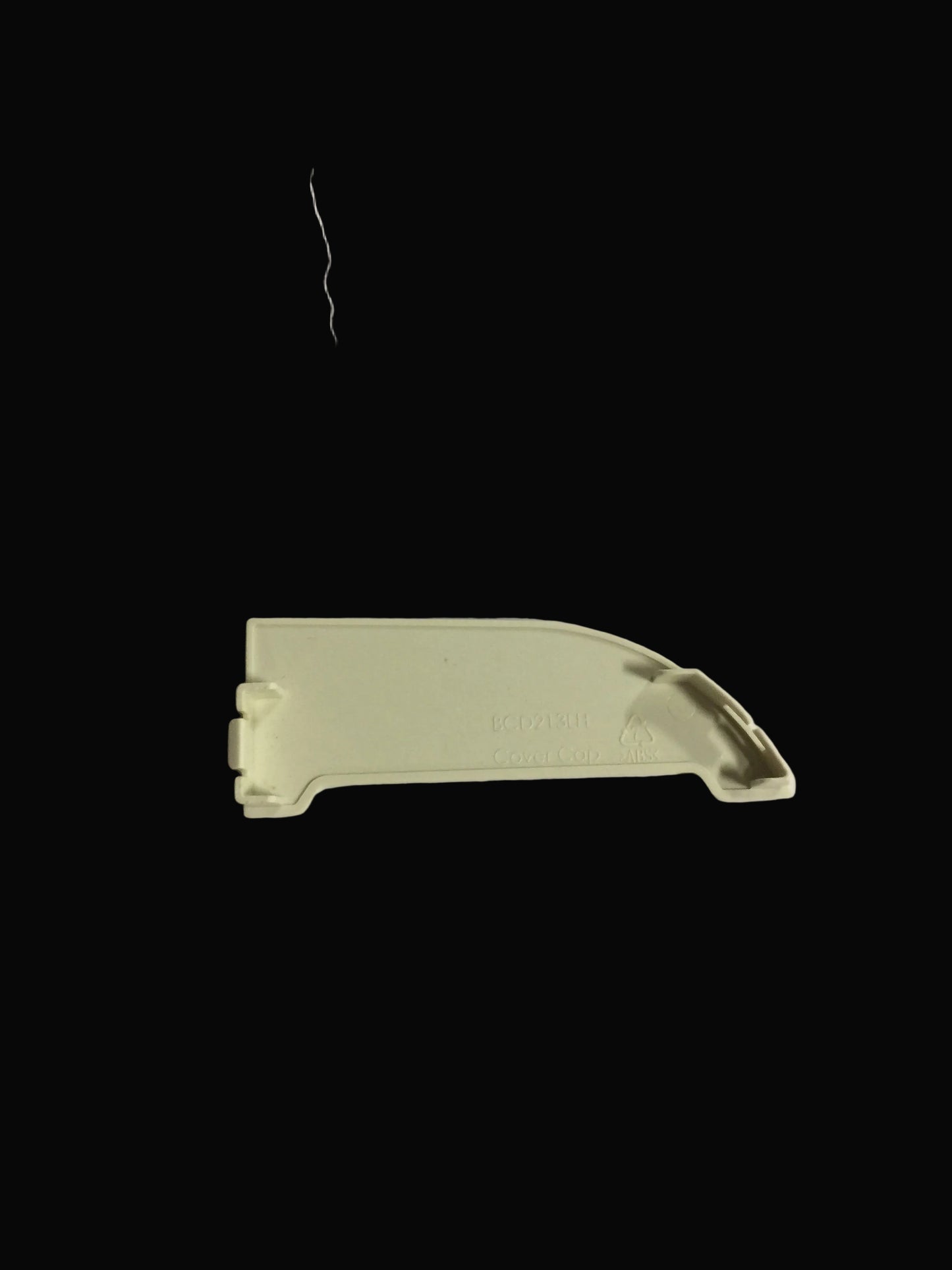 Upper Hinge Cover in Butter Cream (04-00084)