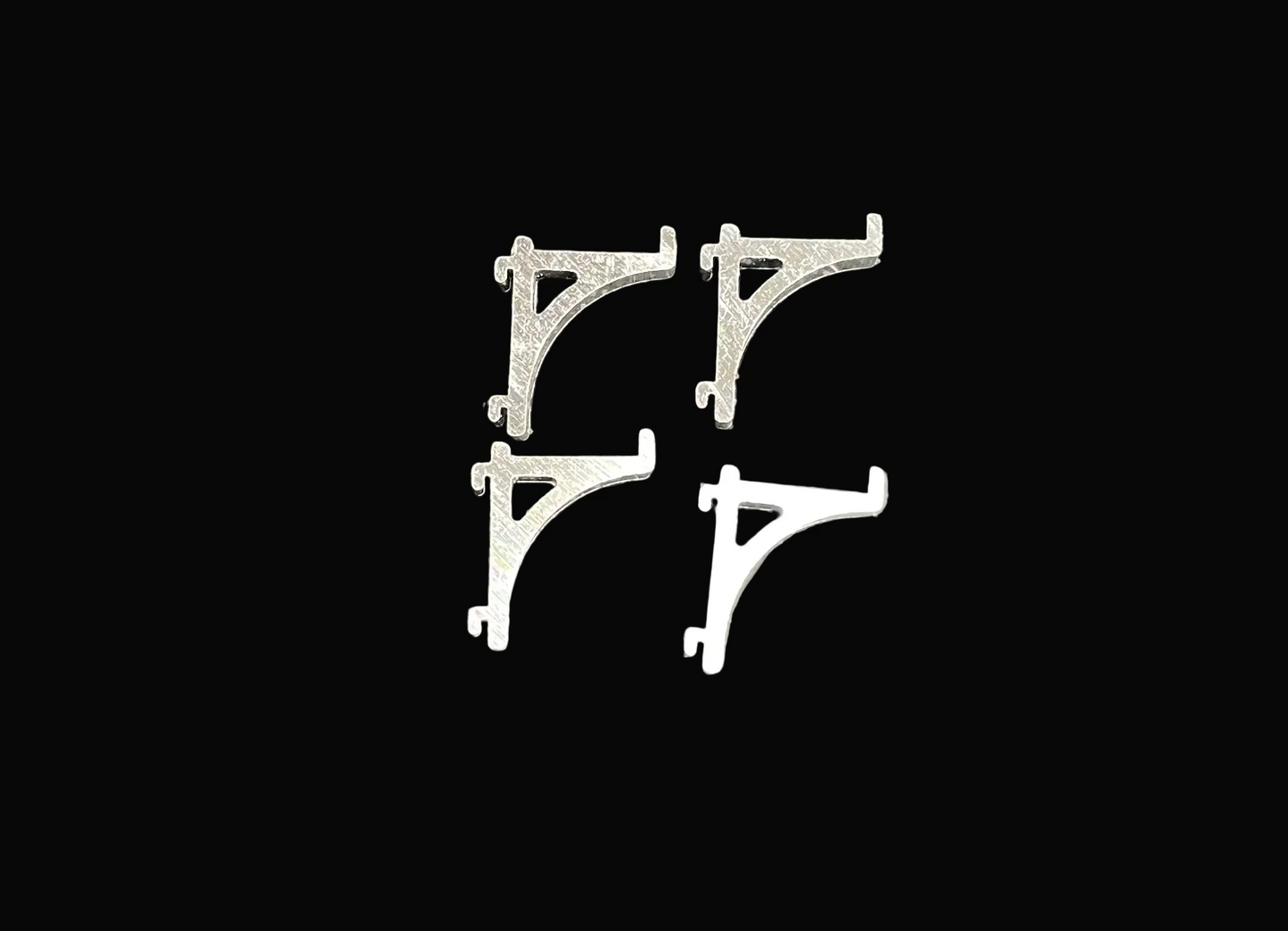 HCK C150/K188 Shelf Clip (06-00057) (silver) set of 4